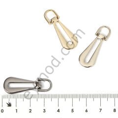 Ortası Boş Elcik BLACK NİKEL - BÜYÜK BOY