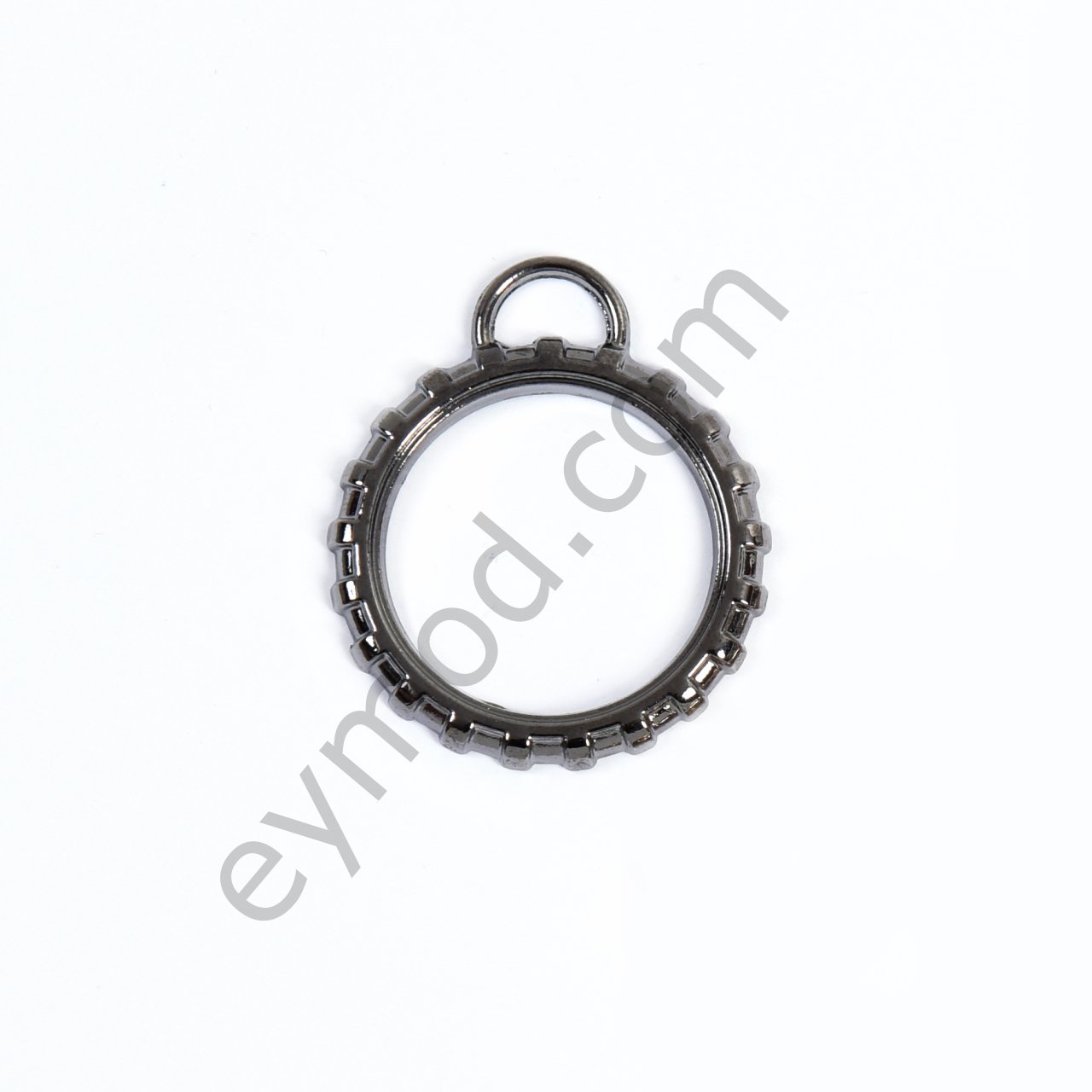 Ortası Boş Tırtıklı Elcik BLACK NİKEL