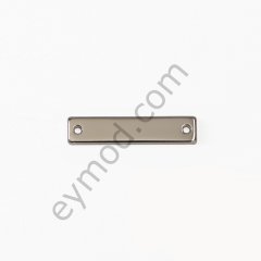 2 Delikli Metal Dikme NİKEL