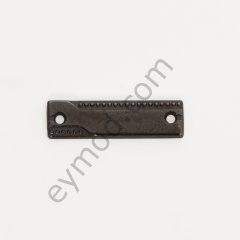 İki Tarafı İşlemeli Metal Dikme BLACK NİKEL