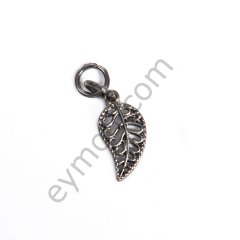 Yaprak Sallantılı Elcik BLACK NİKEL