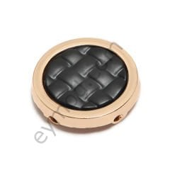 2 Renk Yuvarlak Dikme GOLD+BLACK - KÜÇÜK BOY