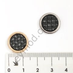 2 Renk Yuvarlak Dikme GOLD+BLACK - KÜÇÜK BOY