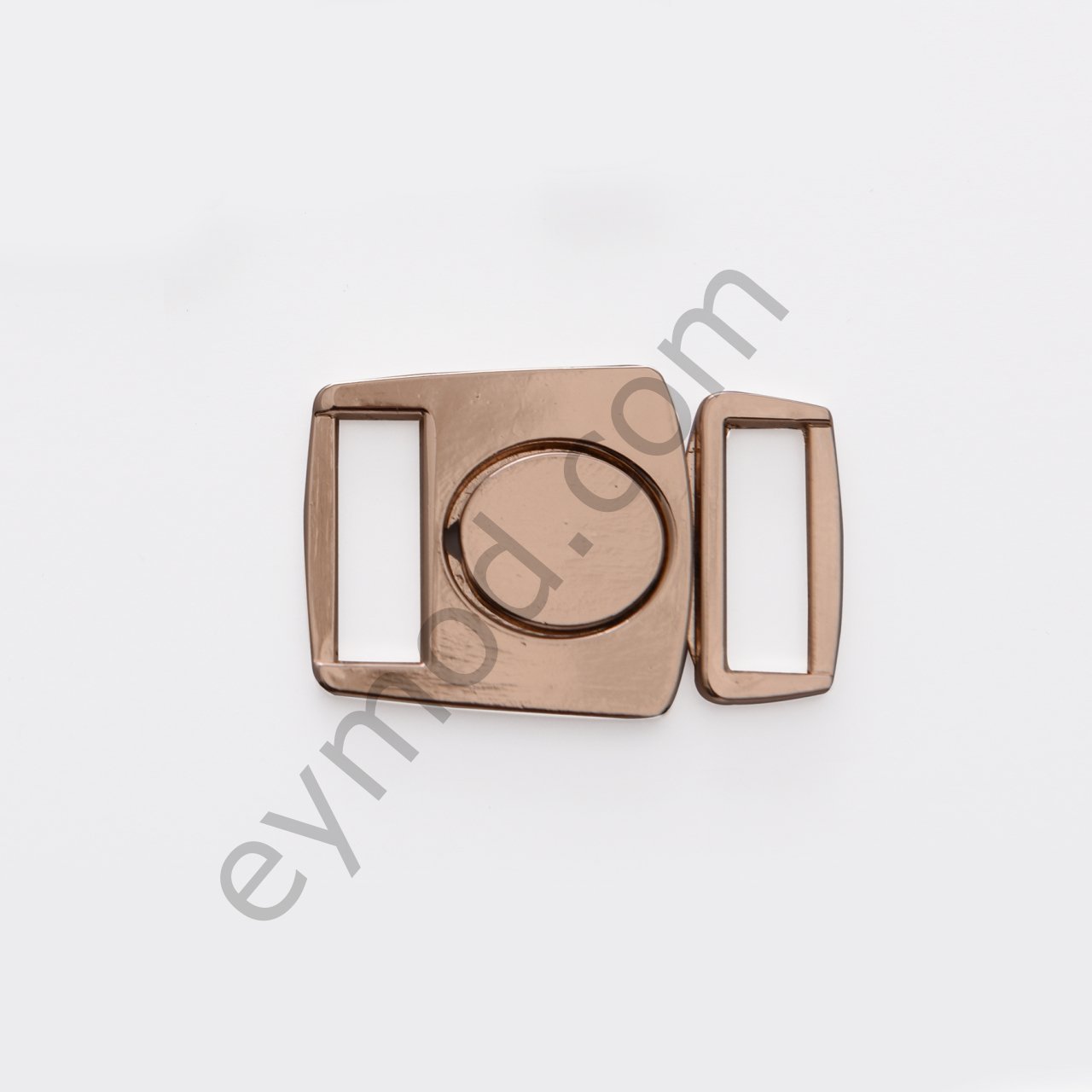 Ortası Oval Agraf Toka 15 mm - GOLD