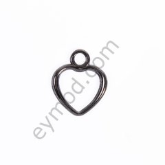 Kalp Model Elcik BLACK NİKEL