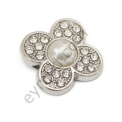 20 Taşlı İncili Yonca Dikme NİKEL