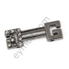 10 Taşlı GG Dikme BLACK NİKEL