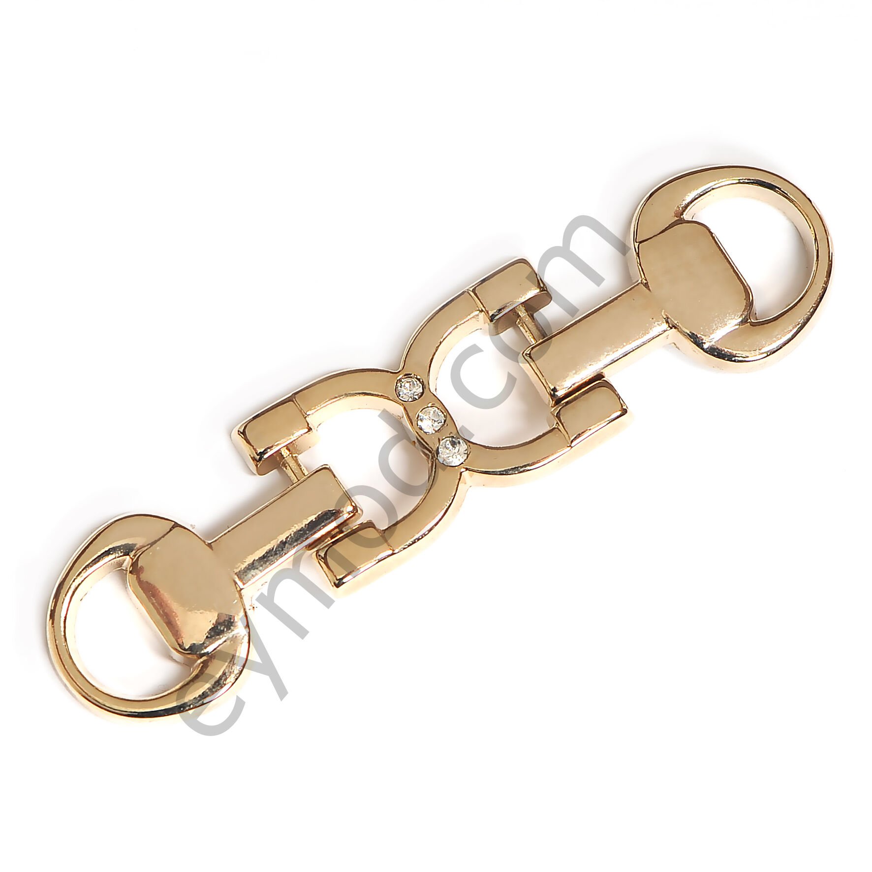 3 Taşlı Eklemeli Toka GOLD