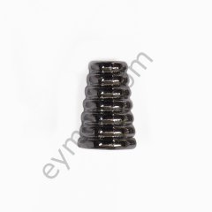 Çizgili Bağ Ucu BLACK NİKEL