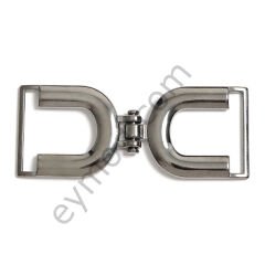 Geniş Eklemeli Brit Toka BLACK NİKEL