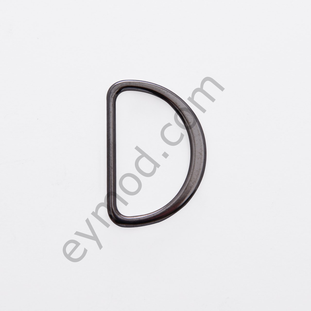 Yassı D Halka 25 mm - BLACK NİKEL