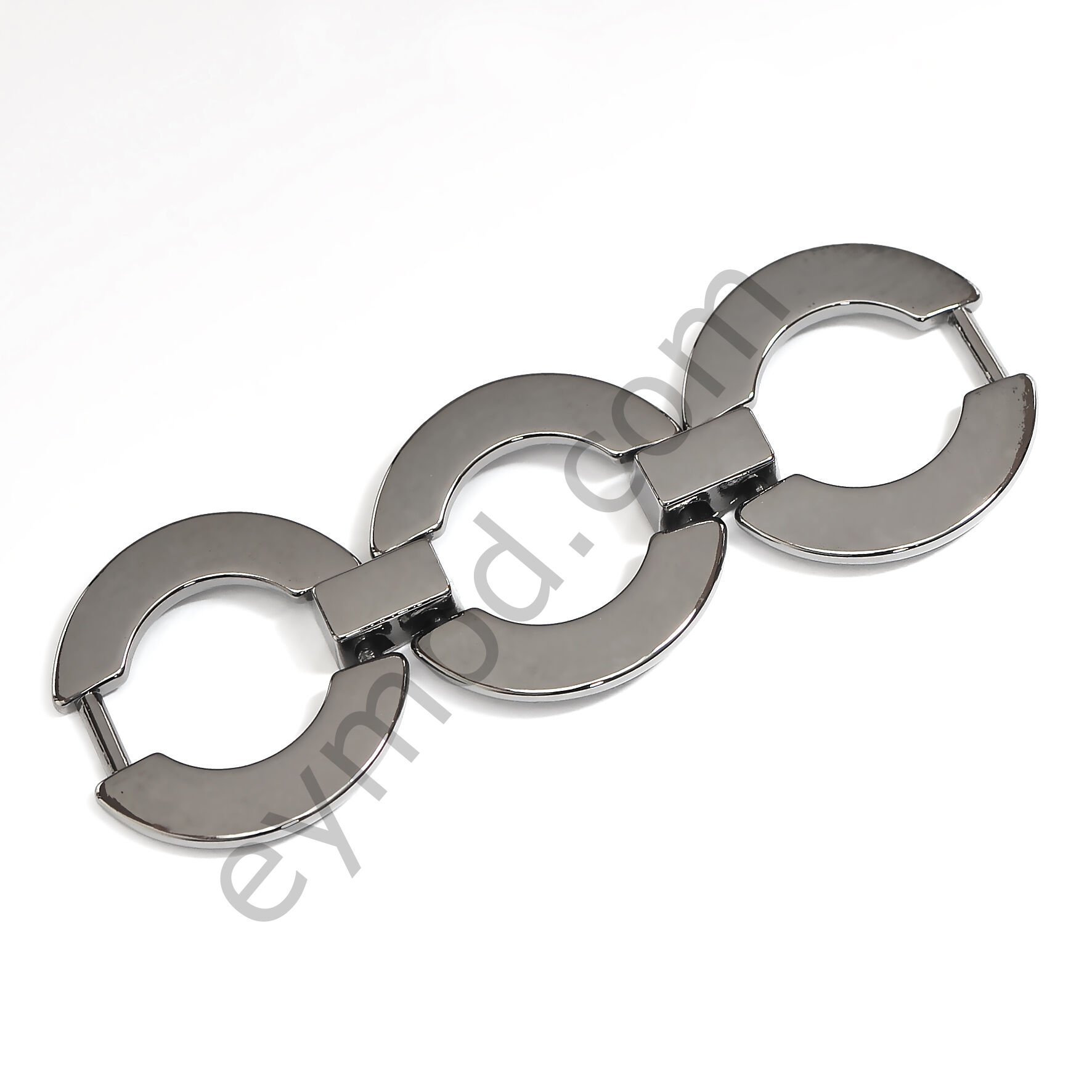 Yuvarlak Eklemeli Toka BLACK NİKEL