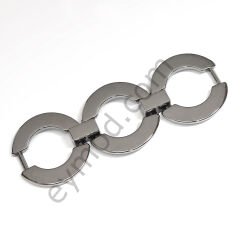 Yuvarlak Eklemeli Toka BLACK NİKEL