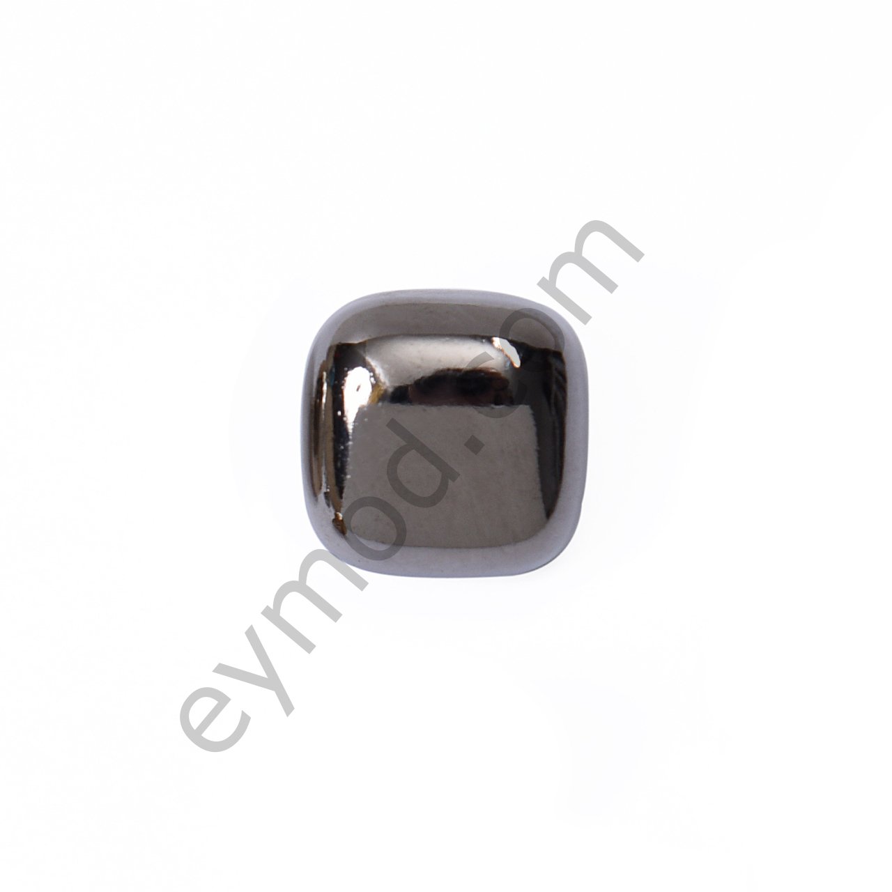 Kare Bombeli Düğme DÜĞME BOYU 22L (~14 mm) - BLACK NİKEL