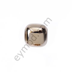 Kare Bombeli Düğme DÜĞME BOYU 22L (~14 mm) - GOLD
