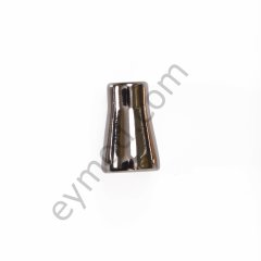Metal Bağ Ucu BLACK NİKEL