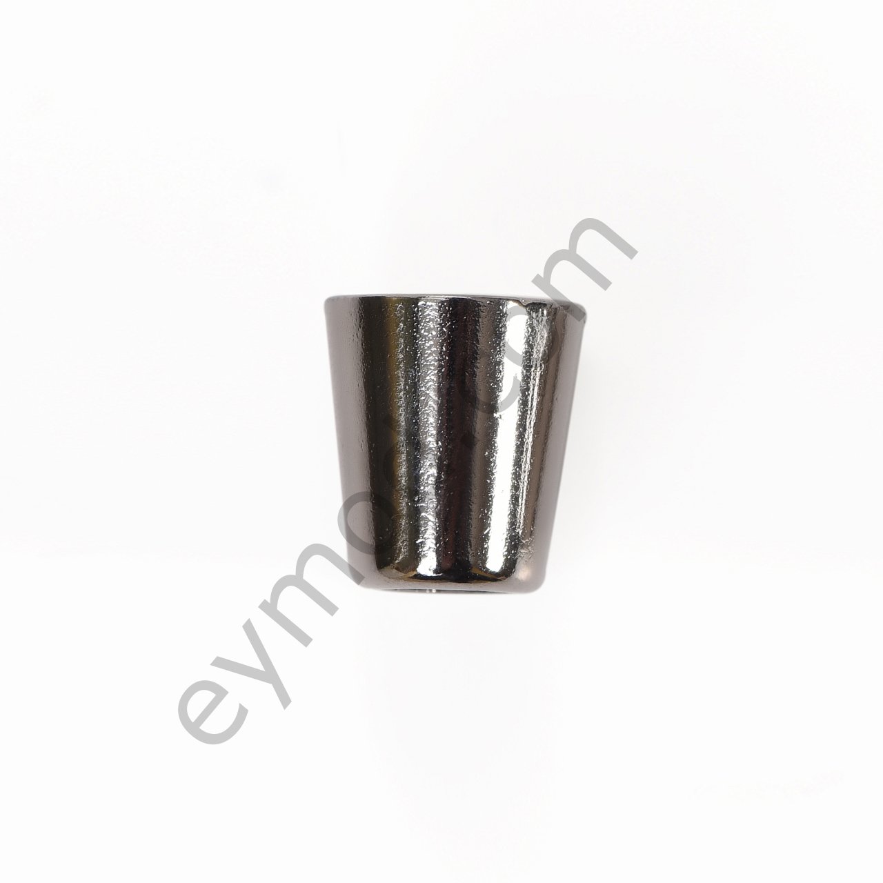 Geniş Ağızlı Metal Bağ Ucu BLACK NİKEL