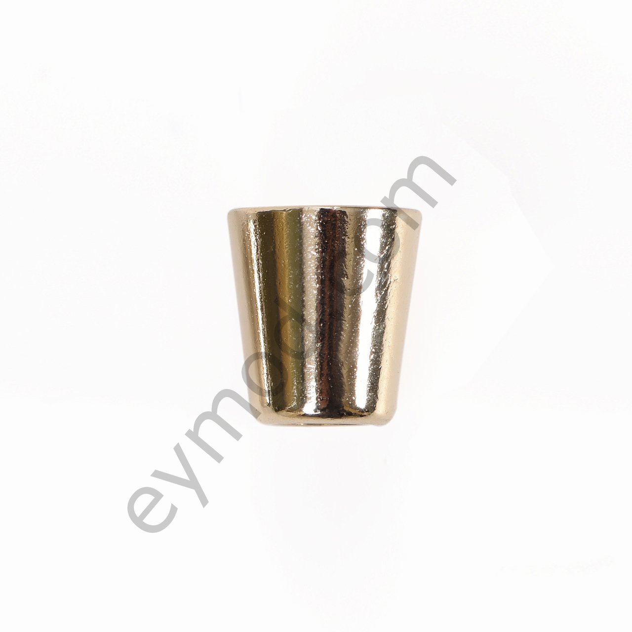 Geniş Ağızlı Metal Bağ Ucu GOLD