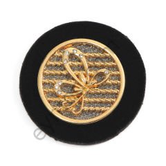 6 Taşlı Yuvarlak Dikme GOLD