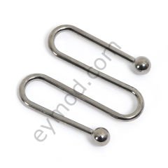 Kıvrımlı Toka 4.0 cm BLACK NİKEL