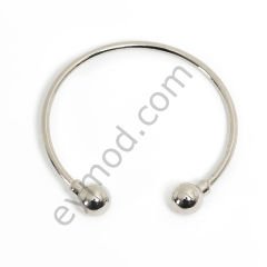 Yuvarlak Halka Toka 5.0 cm NİKEL