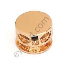 Yuvarlak Basmalı Bağucu GOLD