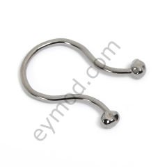 U Model Halka Toka 7.0 cm BLACK NİKEL