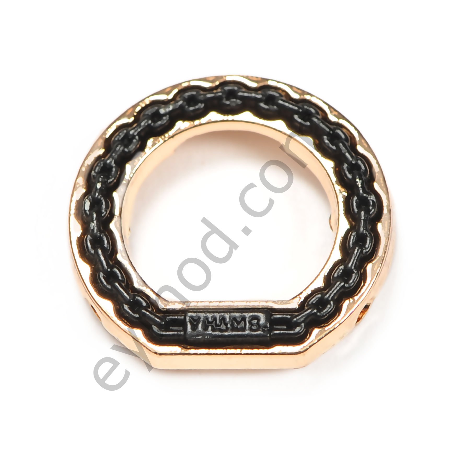 Zincir Motifli Yuvarlak Dikme Aksesuar GOLD