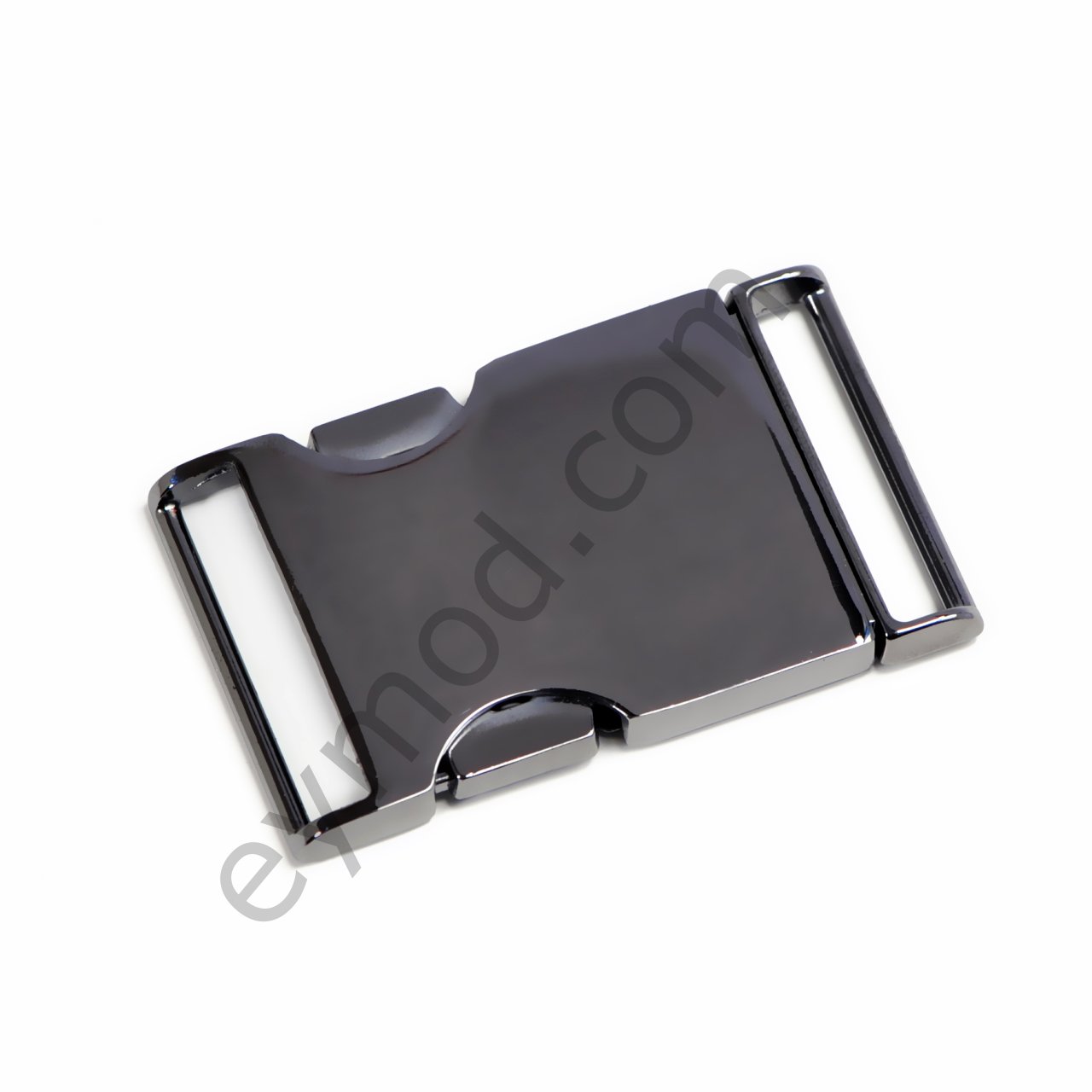 Yandan Basmalı Palaska Tokası (38 mm) BLACK NİKEL