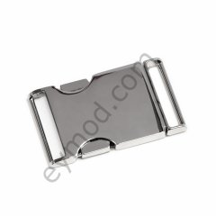 Yandan Basmalı Palaska Tokası (38 mm) NİKEL