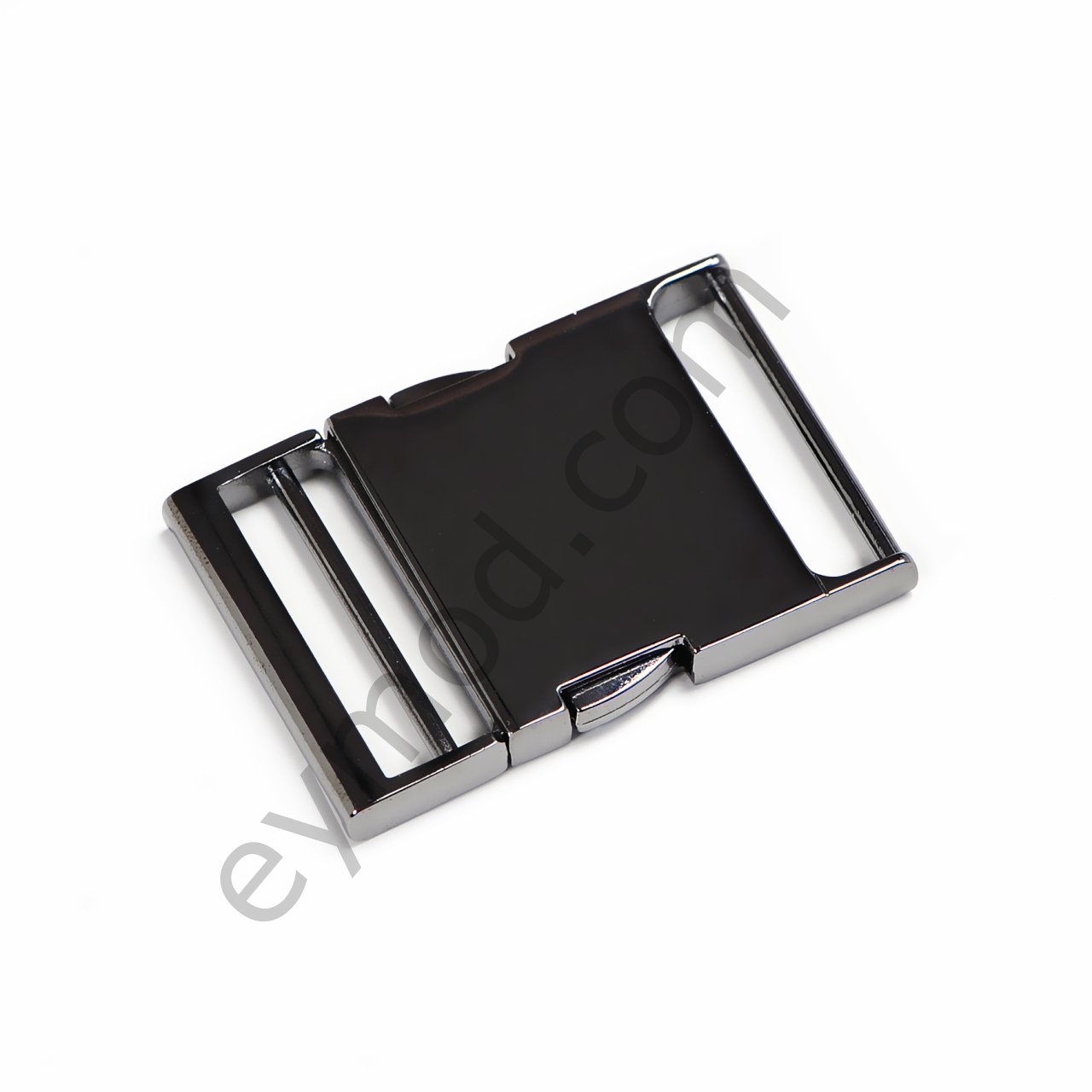 Yandan Basmalı Palaska Tokası (38 mm) BLACK NİKEL