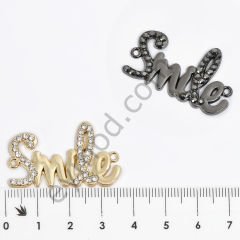 34 Smile Dikme Aksesuar BLACK NİKEL