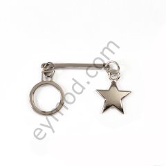 Yıldızli Halkalı Sallantılı Dikme NİKEL