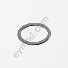 Oval Yassı Toka BLACK NİKEL