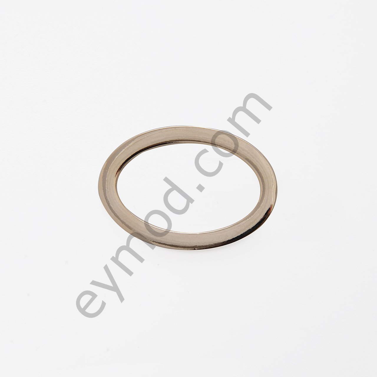 Oval Yassı Toka GOLD