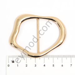 Kıvrımlı Yuvarlak Kemer Tokası KÜÇÜK BOY