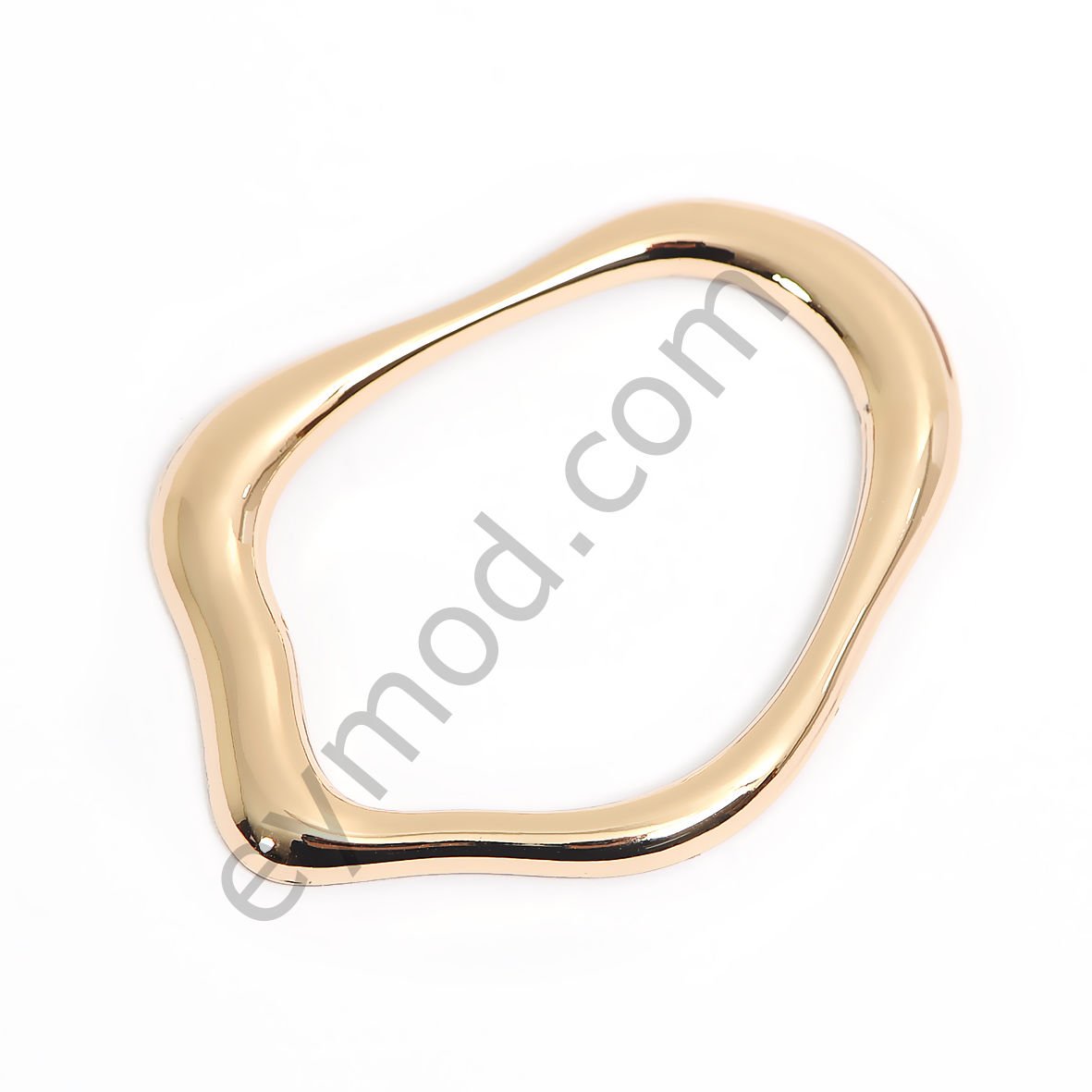 Kıvrımlı Yuvarlak Toka GOLD