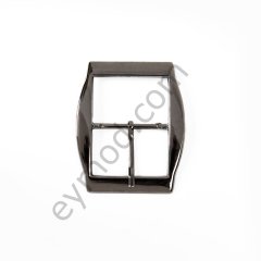 4 Cm KenArı Geniş Dikdörtgen Kemer Tokası BLACK NİKEL