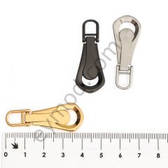 Altı Düz Armut Elcik SİYAH NİKEL - BÜYÜK BOY