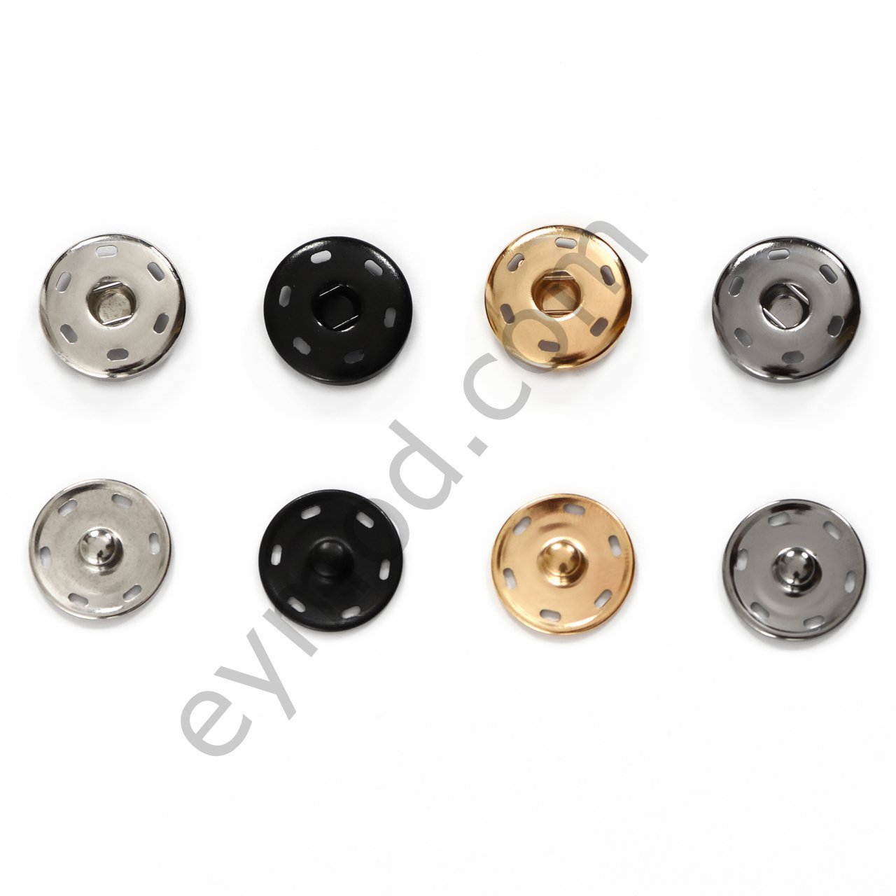 Dikme Çıt Çıt - Pirinç 8.5 mm - BLACK