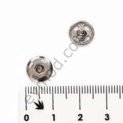 Dikme Çıt Çıt - Pirinç 8.5 mm - BLACK