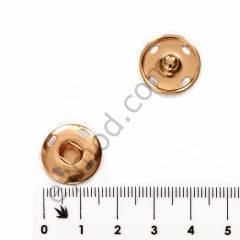Dikme Çıt Çıt - Pirinç 8.5 mm - BLACK