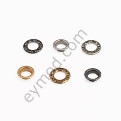 A Kalite Taşlı Kuş Gözü 15 mm - GOLD