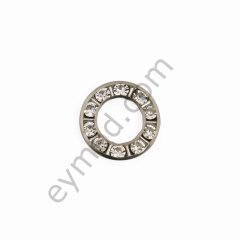 A Kalite Taşlı Kuş Gözü 15 mm - GOLD