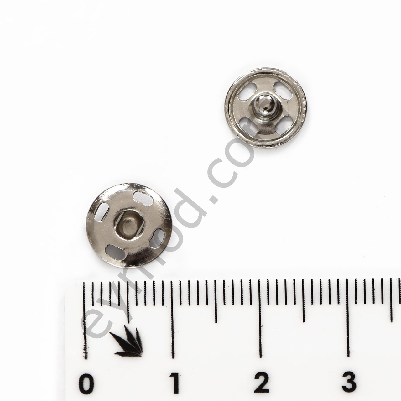 Dikme Çıt Çıt - Pirinç 10 mm - NİKEL