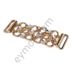 8 Taşlı Eklemeli Birit Gold