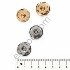 Dikme Çıt Çıt - Pirinç 21 mm - BLACK