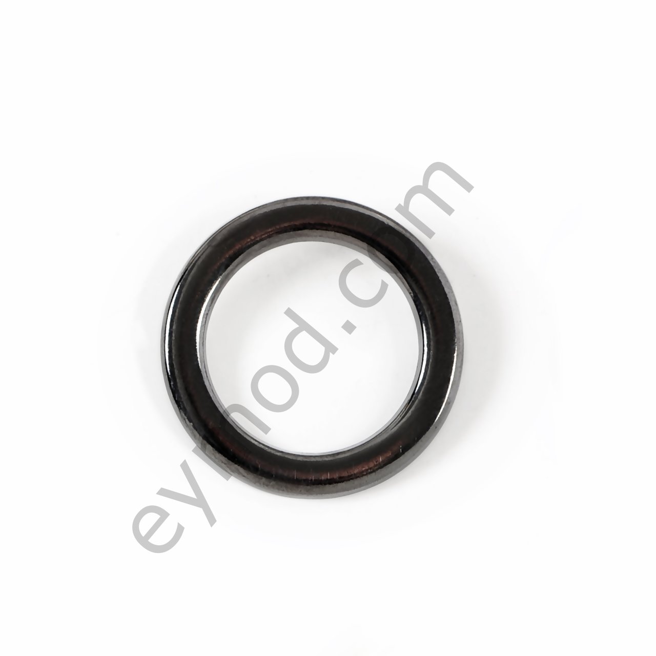 Alttan Dikme Ayaklı Halka Toka 22 mm - BLACK NİKEL