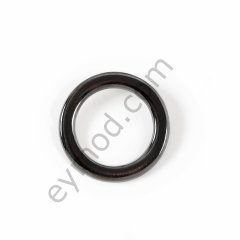Alttan Dikme Ayaklı Halka Toka 22 mm - BLACK NİKEL