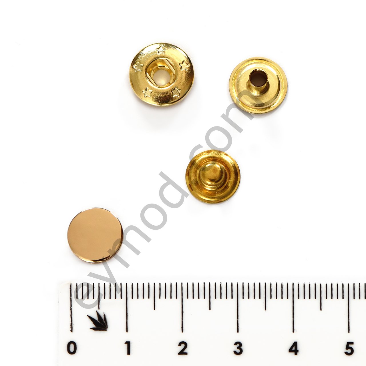 Gazoz Kapağı Çıt Çıt 10 mm - NİKEL